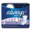 Maxi Pads, Size 5, Extra Heavy Overnight Absorbency, 20/Pack, 6 Packs/Carton