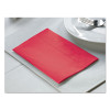 Dinner Napkins, 2-Ply, 15 x 17, Red, 1,000/Carton