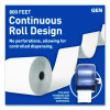 Hardwound Roll Towels, 1-Ply, 8" x 800 Ft, White, 6 Rolls/Carton