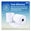 Hardwound Roll Towels, 1-Ply, 8" x 800 Ft, White, 6 Rolls/Carton