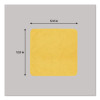 Light Commercial Microfiber Cleaning Cloths, 12 x 12, Yellow, 24/Pack