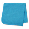 Microfiber Cleaning Cloths, 16 X 16, Blue, 24/Pack