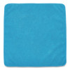 Microfiber Cleaning Cloths, 16 X 16, Blue, 24/Pack