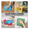 Microfiber Cleaning Cloths, 16 X 16, Yellow, 24/Pack
