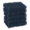 Extra Heavy-Duty Scouring Pad, 3.5 x 5, Dark Blue, 20/Carton
