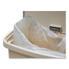 Streamline Resin Step-On Container, Front Step Style, 13 Gal, Polyethylene, Beige