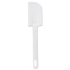 Cook's Scraper, Plastic, 9.5", White