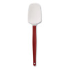 High Heat Scraper Spoon, Plastic, 13.5", Red/White