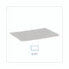 Light-Duty Scouring Pad, 6 x 9, White, 20/Carton