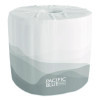 Pacific Blue Basic Embossed Bathroom Tissue, Septic Safe, 1-Ply, White, 550 Sheets/Roll, 80 Rolls/Carton