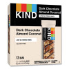 Fruit And Nut Bars, Dark Chocolate Almond And Coconut, 1.4 Oz Bar, 12/Box