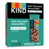 Nuts And Spices Bar, Dark Chocolate Almond Mint, 1.4 Oz Bar, 12/Box