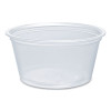 Conex Complements Portion/Medicine Cups, 2 Oz, Plastic, Clear, 125/Bag, 20 Bags/Carton