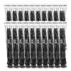 Conex Complements Portion/Medicine Cups, 2 Oz, Plastic, Black, 125/Bag, 20 Bags/Carton