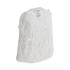 Mop Head, Value Standard Head, Rayon Fiber, Cut-End, #16, White, 12/Carton