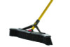Maximizer Push-To-Center Broom, 36 x 58.13, Polypropylene Bristles, Steel Handle, Yellow/Black
