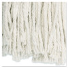 Cut-End Wet Mop Head, Cotton, White, #20, 12/Carton