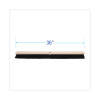 Floor Brush Head, 2.5" Black Tampico Fiber Bristles, 36" Brush