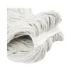Cut-End Wet Mop Head, Cotton, #24, White 12/Carton