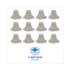 Cut-End Wet Mop Head, Cotton, #24, White 12/Carton