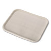Savaday Molded Fiber Food Trays, 14 x 18, White, Paper, 100/Carton