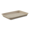 Savaday Molded Fiber Food Trays, 14 x 18, White, Paper, 100/Carton