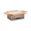 Pacific Blue Basic S-Fold Paper Towels, 1-Ply, 10.25 x 9.25, White, 250/Pack, 16 Packs/Carton