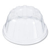 Dome-Top Sundae/Cold Cup Lids, High Dome, Fits 5 Oz To 32 Oz Cold Cups, Plastic, Clear, 50/Pack, 20 Packs/Carton