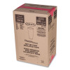 Cafe G Foam Hot/Cold Cups, 20 Oz, Brown/Red/White, 20/Pack