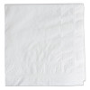 Cellutex Table Covers, Tissue/Polylined, 54" X 108", White, 25/Carton