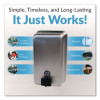 Classicseries Surface-Mounted Soap Dispenser, 40 Oz, 4.75 X 3.5 X 8.13, Stainless Steel