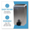 Classicseries Surface-Mounted Soap Dispenser, 40 Oz, 4.75 X 3.5 X 8.13, Stainless Steel