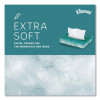 White Facial Tissue Junior Pack, 2-Ply, 48 Sheets/Box, 64 Boxes/Carton