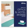 White Facial Tissue Junior Pack, 2-Ply, 48 Sheets/Box, 64 Boxes/Carton