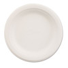 Paper Dinnerware, Plate, 6" Dia, White, 1,000/Carton