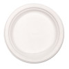 Paper Dinnerware, Plate, 8.75" Dia, White, 500/Carton