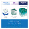 Professional Facial Tissue, Pop-Up Box, 2-Ply, 95 Sheets/Box, 6 Boxes/Pack, 6 Packs/Carton