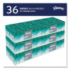 Professional Facial Tissue, Pop-Up Box, 2-Ply, 90 Sheets/Box, 6 Boxes/Pack, 6 Packs/Carton