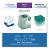 Naturals Facial Tissue For Business, Boutique Pop-Up Box, 2-Ply, White, 90 Sheets/Box, 36 Boxes/Carton