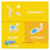 Dusters Refill, Dust Lock Fiber, Unscented, Light Blue, 10/Box