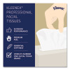White Facial Tissue, Pop-Up Box, 2-Ply, 125 Sheets/Box