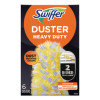 Heavy Duty Dusters Refill, Dust Lock Fiber, Unscented, Yellow, 6/Box