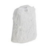 Premium Cut-End Wet Mop Heads, Rayon, 16 Oz, White, 12/Carton