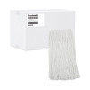 Premium Cut-End Wet Mop Heads, Rayon, 20 Oz, White, 12/Carton