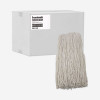 Premium Cut-End Wet Mop Heads, Rayon, 24 Oz, White, 12/Carton