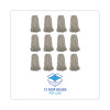 Mop Head, Premium Standard Head, Cotton Fiber, 32 Oz, White, 12/Carton