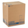 Pathways Paper Hot Cups, 10 Oz, White/Brown, 50/Sleeve, 20 Sleeves/Carton