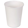 Paper Hot Cups, 10 Oz, White, 50/Sleeve, 20 Sleeves/Carton