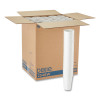 Paper Hot Cups, 16 Oz, White, 50/Sleeve, 20 Sleeves/Carton