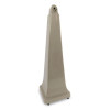 Groundskeeper Cigarette Waste Collector, Pyramid, 1 Gal, 12.25 x 39.75, Beige